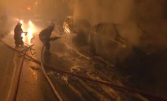 Kağıthane'de oksijen tüpü patladı