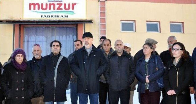 Tunceli’nin tek fabrikası yeniden üretime başladı
